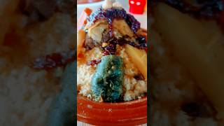 Le couscous Marocain 🇲🇦👌🏿 cuisine couscous couscousmarocain découverte [upl. by Aluap]