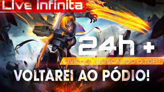 🔴LIVE INFINITA  BUSCANDO MEU TOP 1 GLOBAL NATALIA DE NOVO  MLBB [upl. by Airtened]