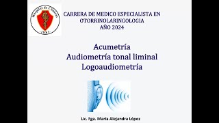 942024  Audiometría Logoaudiometría [upl. by Atekram169]