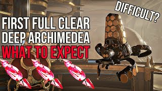 Full Deep Archimedea Run  First Impressions  Dante Unbound  Warframe 2024 [upl. by Hemphill]