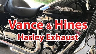 2012 Street Glide Vance amp Hines Exhaust [upl. by Larrabee]