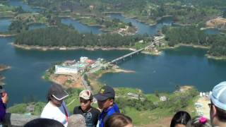 El Peñon de Guatape  Medellin  MedellinTravelercom [upl. by Ahsiyk390]