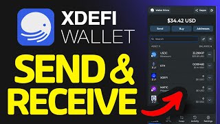 How To Deposit or Withdraw Tokens on XDEFI Wallet [upl. by Ilojna]