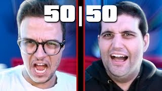 É INACREDITÁVEL DESAFIO 5050 COM DAMIANI E DAVY [upl. by Ellehsor]