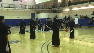 Koyama Vs Ninomiya  NYC Kendo Club 40th Anniversary Shiai [upl. by Benita]