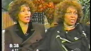 Rare 1998 Whitney amp Cissy Houston interview TODAY show [upl. by Enitsahc]