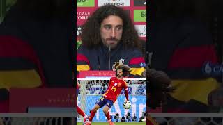 Kein Handspiel Cucurella gibt Schiri Recht euro2024 cucurella hand dfbteam shorts foryou [upl. by Idnas]