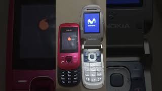 Nokia 2760 flip vs Nokia 2220 slide comparison speed [upl. by Jerri530]