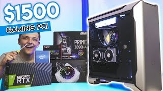 Epic 1500 Gaming PC Build 2019 i5 9600K amp RTX 2080 w 4K Benchmarks [upl. by Rudwik]