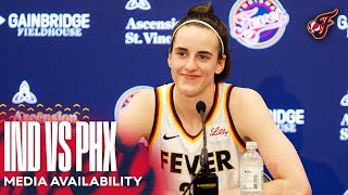 Indiana Fever Postgame Media Availability vs Phoenix Mercury  July 12 2024 [upl. by Chlo]