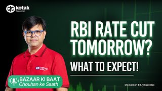 Will RBI announce rate cuts tomorrow [upl. by Tallu]