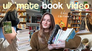 the ULTIMATE autumn book video  book unboxings book shopping amp bookshelf reorganisation [upl. by Hescock]