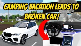 Greenville Wisc Roblox l Vacation Road Trip BROKEN CAR Roleplay [upl. by Liddie]