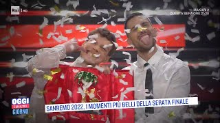 Sanremo 2022 il meglio della serata finale  Oggi è un altro giorno 07022022 [upl. by Wartow178]