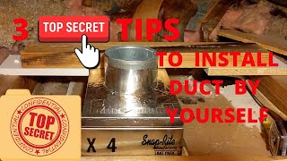 How to detailed step by step proper way to install HVAC duct training [upl. by Daberath168]