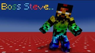 The Story Of Boss Steve  Minecraft [upl. by Okihcim969]