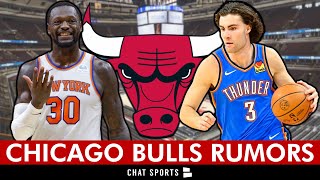 Chicago Bulls Rumors On Julius Randle Josh Giddey amp Jarrett Allen [upl. by Ailehs]