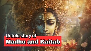 Madhu and Kaitab  Devi Bhagwat Puran trending vishnu devi mahakali [upl. by Sunny]