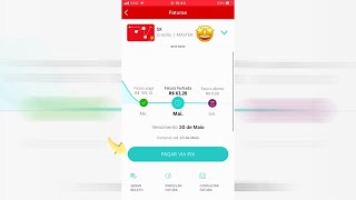 CARTÃO SANTANDER SX  COMO PAGAR A FATURA VIA PIX EM SEGUNDOS BORA VER [upl. by Anilasor]