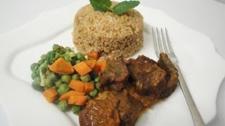 Zimbabwe Traditional Peanut Butter Rice Recipe [upl. by Riba178]