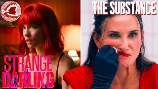 Strange Darling amp The Substance 2024 Double Feature Movie Review [upl. by Alded]