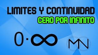 INDETERMINACIÓN 0 POR INFINITO ejercicios resueltos paso a paso   BACHILLERATO [upl. by Eillac]