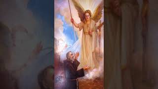 Oración del Padre Pío al Ángel de la Guarda iglesiacatolica padrepio santodeldía [upl. by Inor]