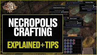 Path of Exile  Necropolis Crafting Explained  Actually INSANE [upl. by Lleihsad]