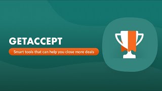 Smart tools that can help you close more deals  GetAccept [upl. by Anailli]