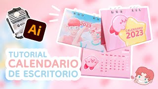 Tutorial  Calendarios de Escritorio  Illustrator  Cinch ☾ [upl. by Nillor618]