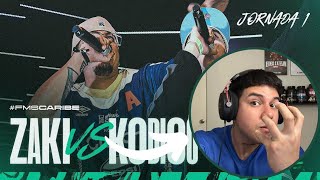 EL REGRESO DE KODIGO MERMADO POR EL TONGO A ZAKI  FMS CARIBE  ZAKI VS KODIGO [upl. by Aube56]