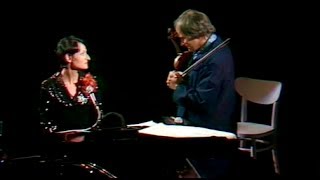 Barbara amp Ivry Gitlis  Une petite cantate 1974 [upl. by Aradnahc]