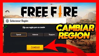 ✅COMO CAMBIAR DE REGION EN FREE FIRE [upl. by Carbone]