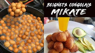 COMMENT FAIRE LES BEIGNETS CONGOLAIS MIKATE MEILLEURS ASTUCE POUR LE CONFINEMENT SANS STRESS [upl. by Kendricks973]