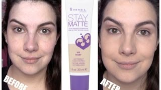 Rimmel Stay Matte Foundation Review [upl. by Edris288]