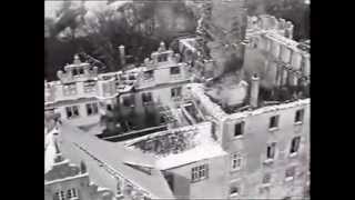 Brand auf Schloss Langenburg im Jahr 1963 [upl. by Trilby]