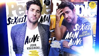 John Krasinski Is Peoples 2024 Sexiest Man Alive [upl. by Nasho]