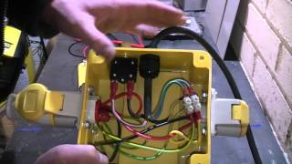 A look inside a 240v to 110v stepdown isolating transformer [upl. by Pelpel]