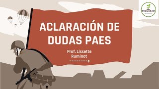 Aclaración de dudas postulación [upl. by Nnoryt]