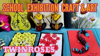 SCHOOL EXHIBITION CRAFT amp ART  IDEAS FOR CHILDRENPART 1 [upl. by Patterson]