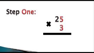 2DIGIT BY 1DIGIT MULTIPLICATION [upl. by Dyche]