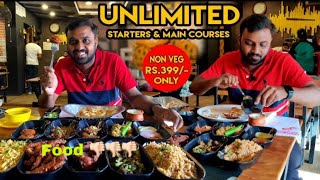 UNLIMITED BUFFET  399₹ Lunch Buffet at Trichy [upl. by Lincoln]