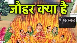 Jauhar पर पूरी जानकारी ले लीजिए फिर Padmavati के विवाद में कूदिएगा [upl. by Wendelina]