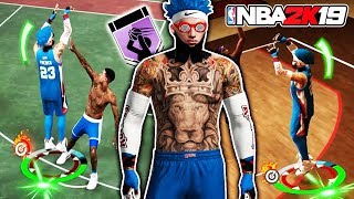 BEST PURE SHARP KINGFRENCH EXPOSES 98 OVERALL AT PARK 🤴🏻 NBA 2K19 [upl. by Mylo]