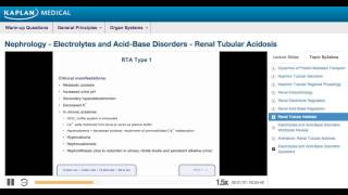 Step 1 High Yield  Nephrology Renal Tubular Acidosis [upl. by Werner]