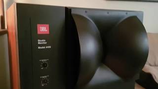 Sansui 890 and JBL 4430 system tour [upl. by Esertal]