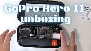 GoPro Hero 11  accessories bundle and Media Mod unboxing [upl. by Gnel420]