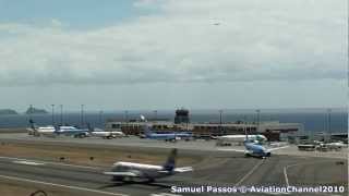 Spotting at Madeira Airport • Busy Morning [upl. by Eeb]