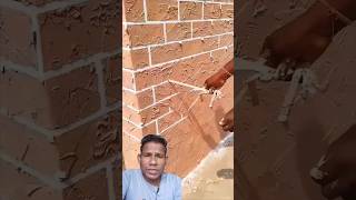 brick wall paint  how to make long bricks Wall Texture design smarttexture [upl. by Abihsat]