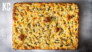 AMAZING Same Day FOCACCIA Bread Recipe Focaccia Genovese Style [upl. by Plotkin]